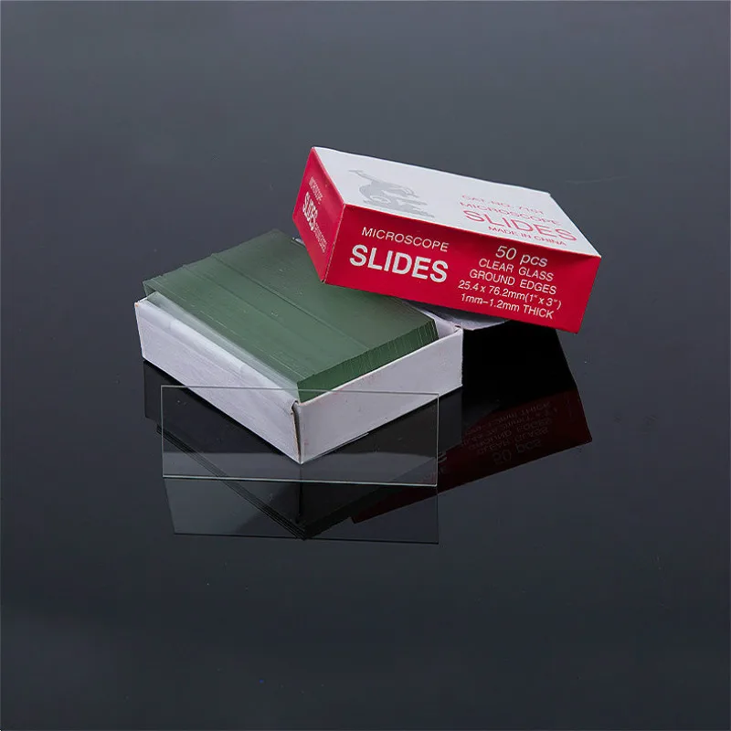 Микроскоп слайды с заземлением края микро стекло 25 4*76 2 мм (1 ''x 3'')
