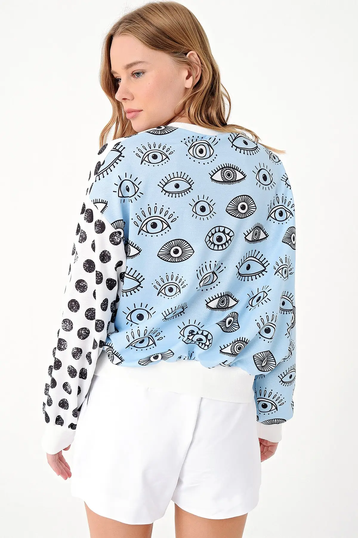 

Women Mix Digital Printed Oversized Sweatshirts hoodie 2021 bts anime kawaii y2k bluzlar harajuku sudaderas