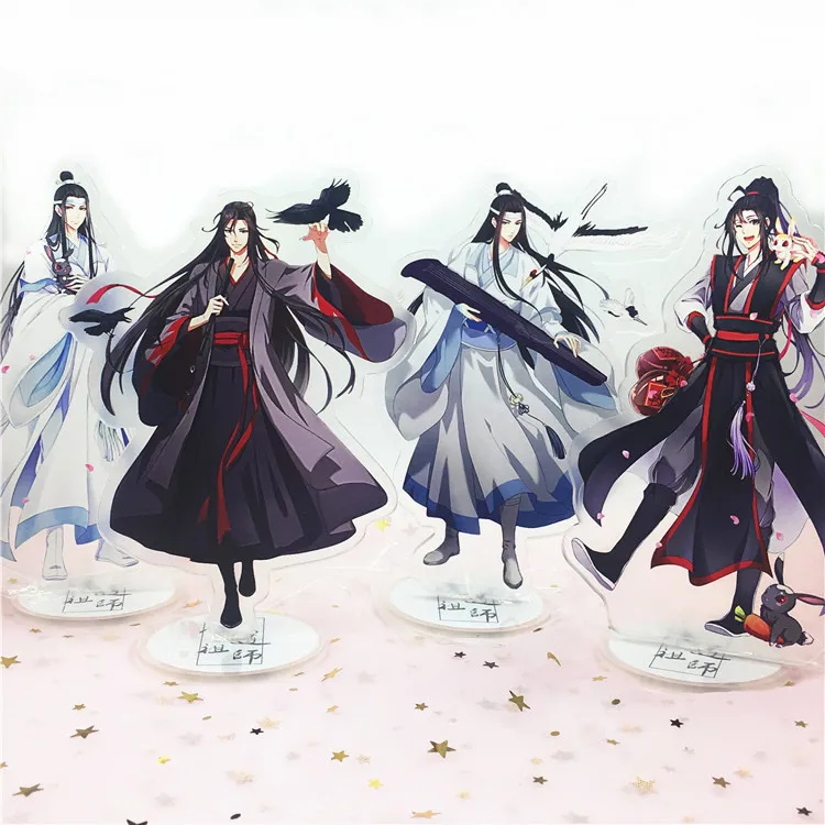 

New Year Gift Anime Mo Dao Zu Shi Display Stand Figure Model Plate Holder Japanese Cartoon Figure Acrylic Collection Gift