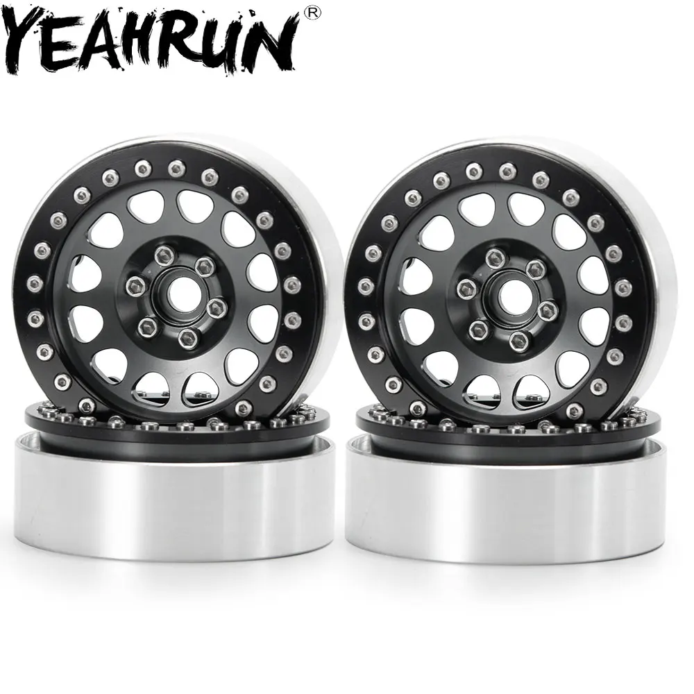 YEAHRUN 2 &quotСплав обод обода для 1/10 радиоуправляемая модель Axial Wraith 90018 TRX4