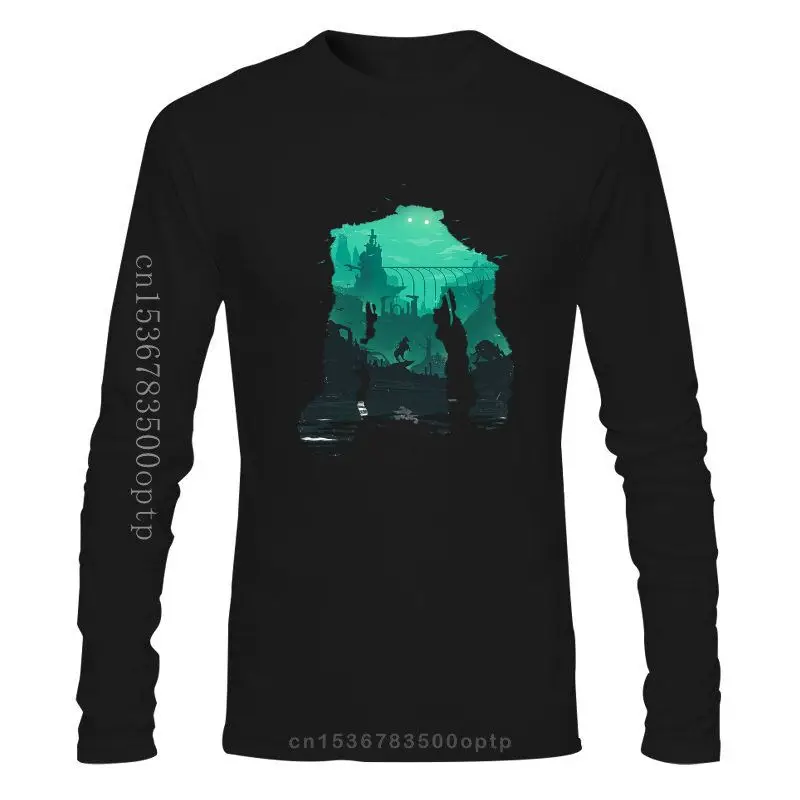 

100% cotton Shadow Of The Colossus print casual mens o-neck t shirts fashion Men's Basic Short Sleeve T-Shirt