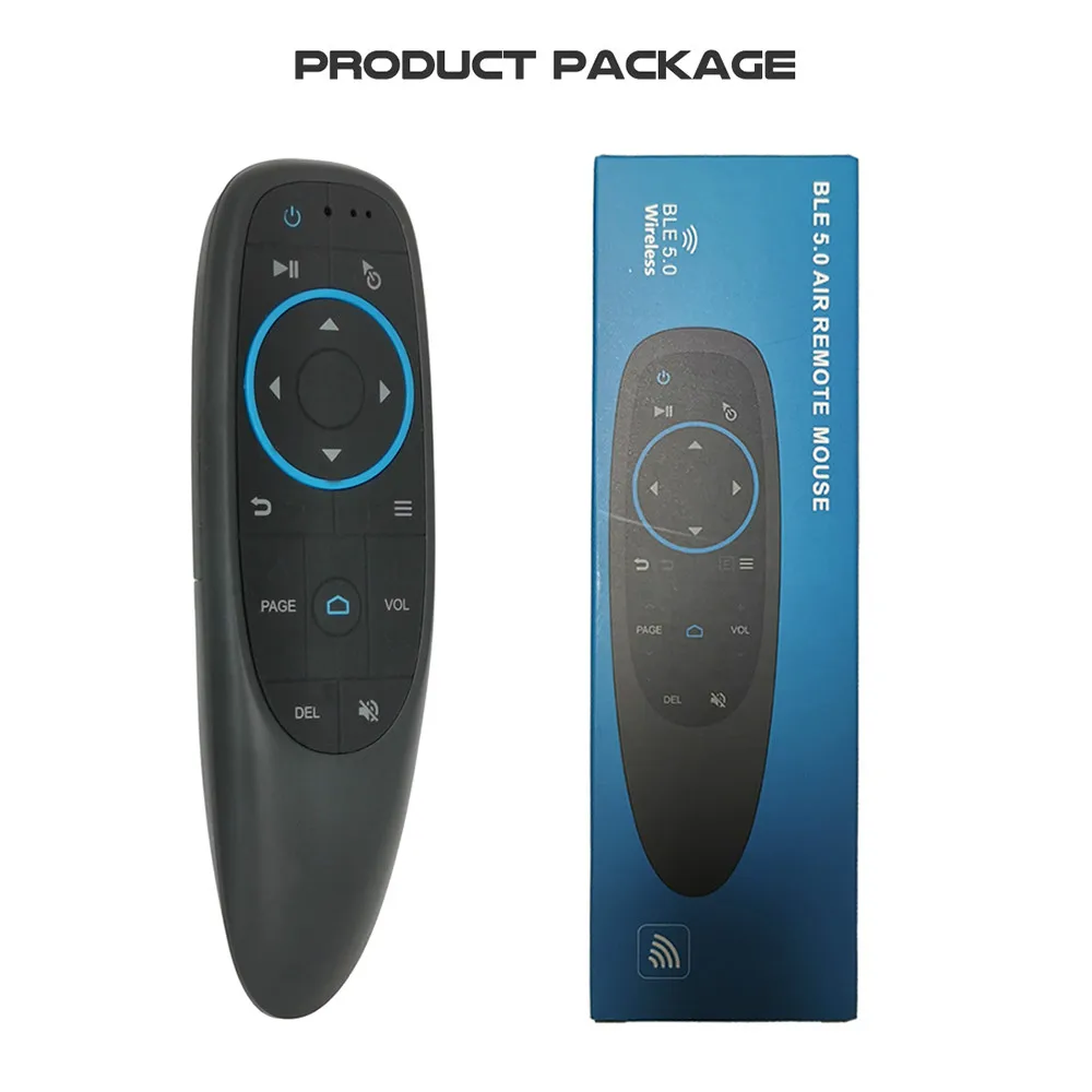 

G10BTS Air Mouse IR Learning Gyroscope Bluetooth Wireless Infrared Remote Control for Android TV Box Powerpoint Presenter G10