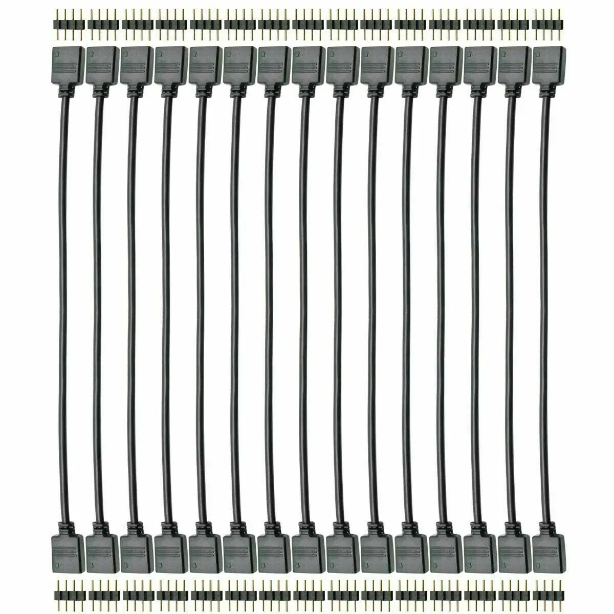 5050 10mm 45pcs RGB 3528 5050 4Pin светодиодный светильник комплект ленточных соединителей PCB кабель PCB Зажим адаптер, предоставляет Большинство деталей для DIY - Цвет: 5050 10mm 45pcs