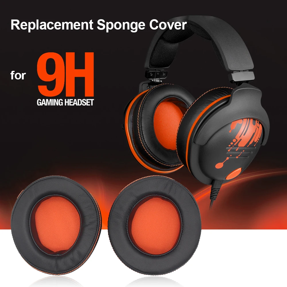 Мягкие накладки для наушников Steelseries 9H/Siberia 9h NaVi сменная Кожаная подушка игровые