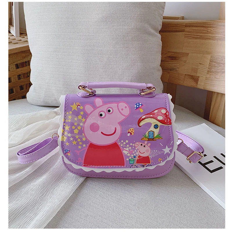 Детская сумка через плечо из искусственной кожи Peppa Pig игрушки куклы милые
