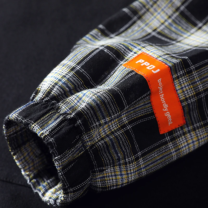 Прямая поставка мужские лоскутные толстовки с фальш-вставкой повседневный