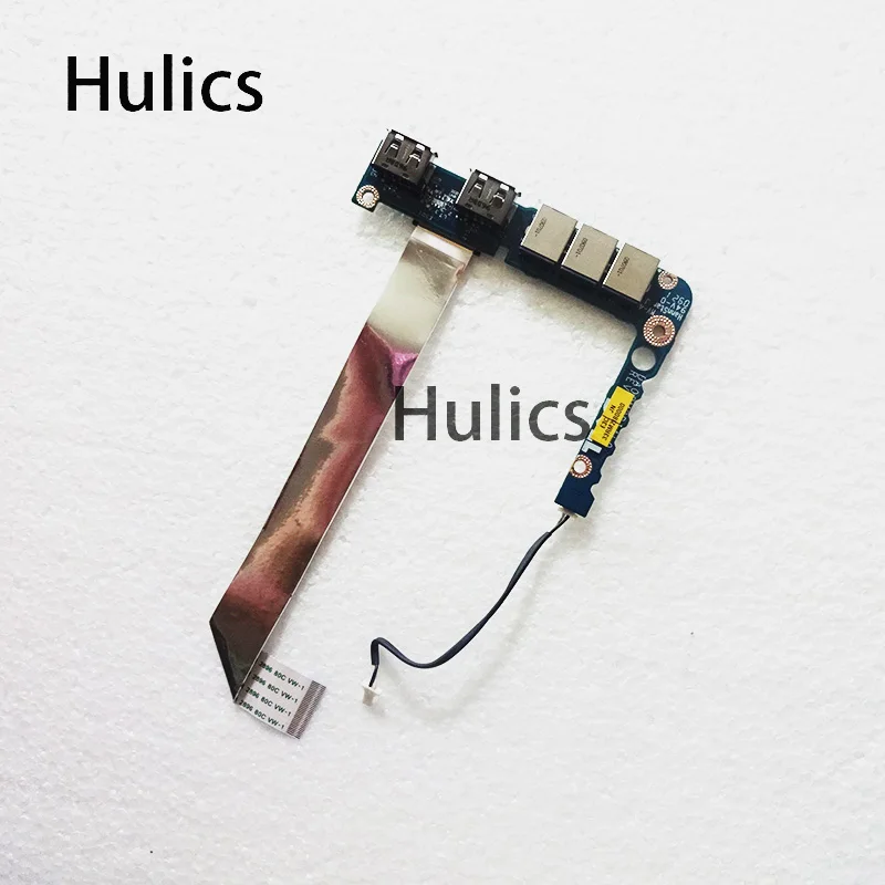 Hulics Оригинал для Dell CN 0K246F DA0RM2PIAE0 USB аудио порт плата ввода вывода XPS 1640 1645