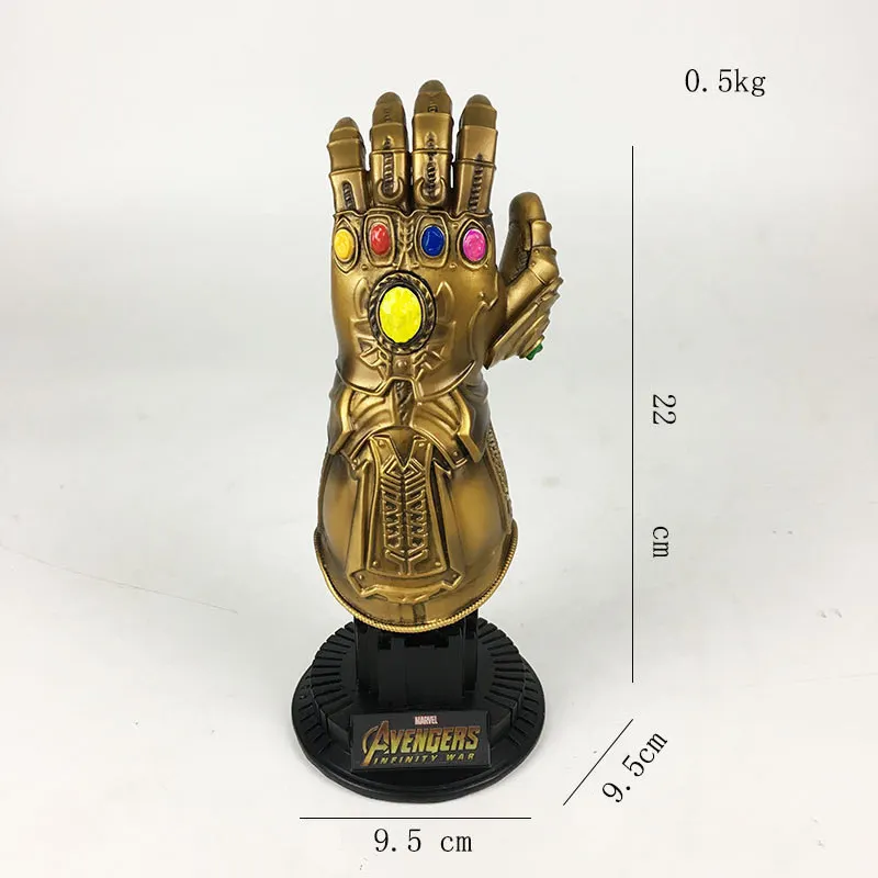 [VIP] перчатка бесконечности супергерой танос перчатки с драгоценными камнями