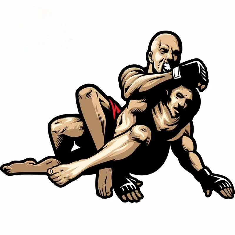 

13cm for Mma Fighting Body for Car Decal Fine Car Stickers Sunscreen Decor Personality Creative Graphics Walls Doors Decoration