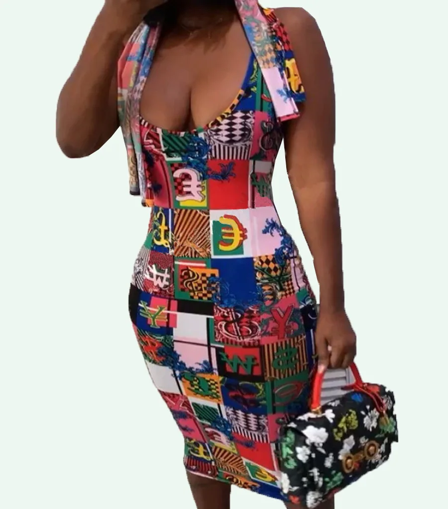 Женское винтажное платье-футляр в стиле пэчворк с перьями соблазнительное