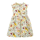 Little mavenдетское Элегантное летнее платье с животными, единорогом, детское платье принцессы для девочек, с коротким рукавом, нарядное платье для маленьких девочек