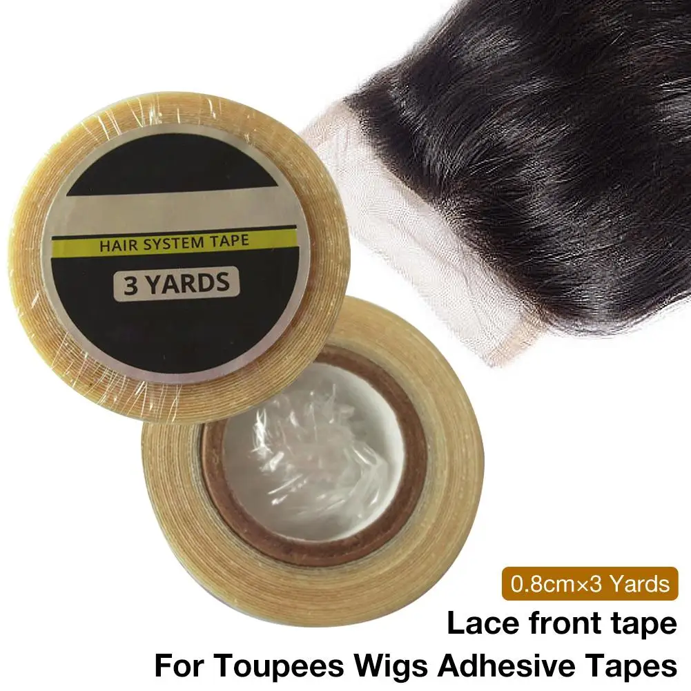 Lace Front Tape Double Sided Roll High Quality For Toupees Wigs Adhesive Tapes Easy To Clean Beauty Tool |