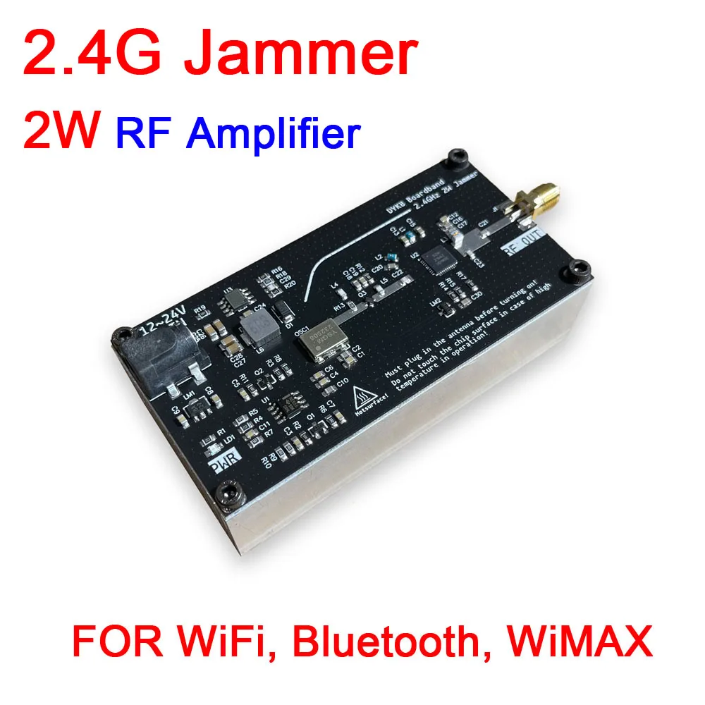 2 4 ГГц WiFi Частотный глушитель Щит сигнала помех Вт RF усилитель для 4G wifi Bluetooth WiMAX |