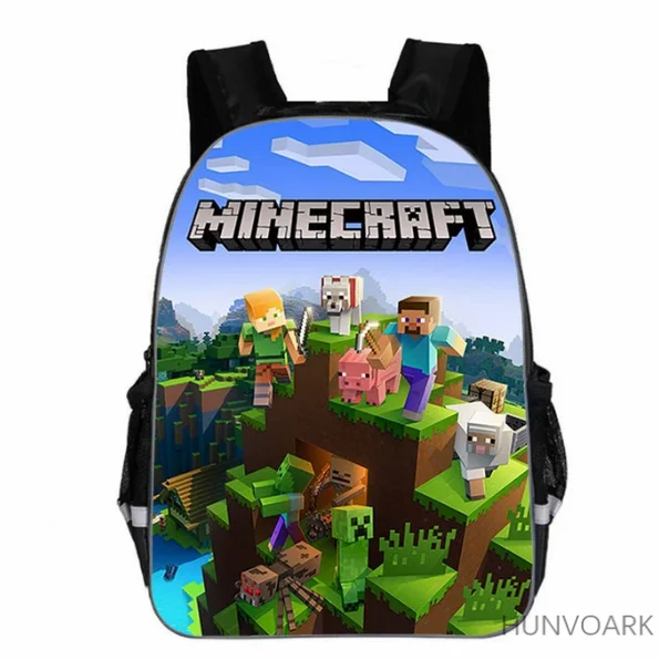 Школьный рюкзак MINECRAFT модный подарок сюрприз дорожный ранец для учеников девочек