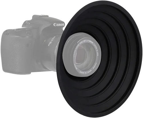 

Силиконовый чехол для объектива складной антибликовый для объектива камеры 50-70 мм 70-90 мм canon nikon sony pentax fuji olympus