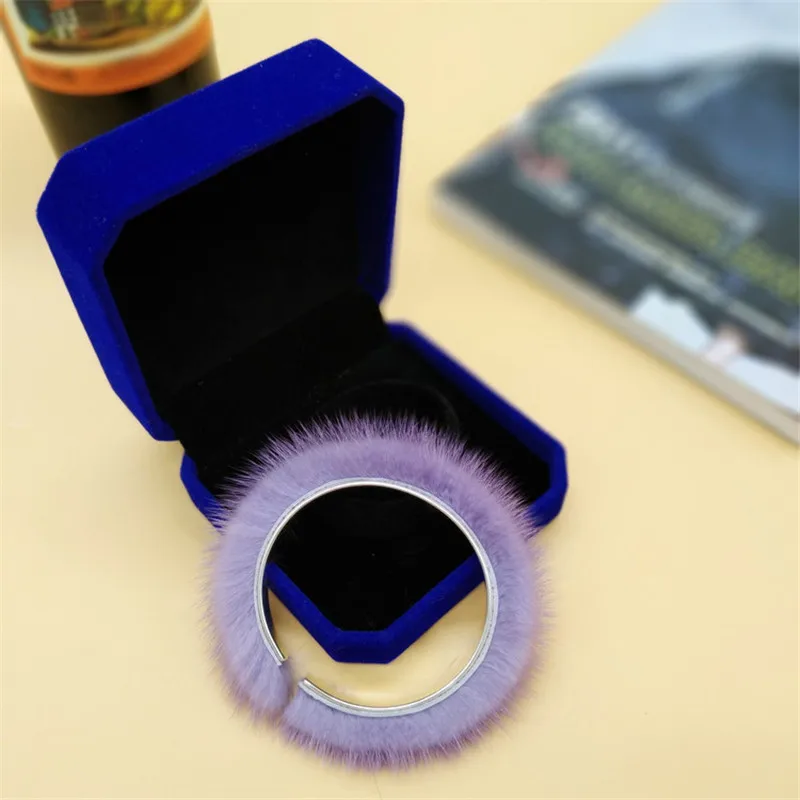 

2020 New Mink Hair Bracelet Imported Fashion Korean Version Of The Bracelet Fur Fur Hair Net Celebrity Trend Of The Same Style