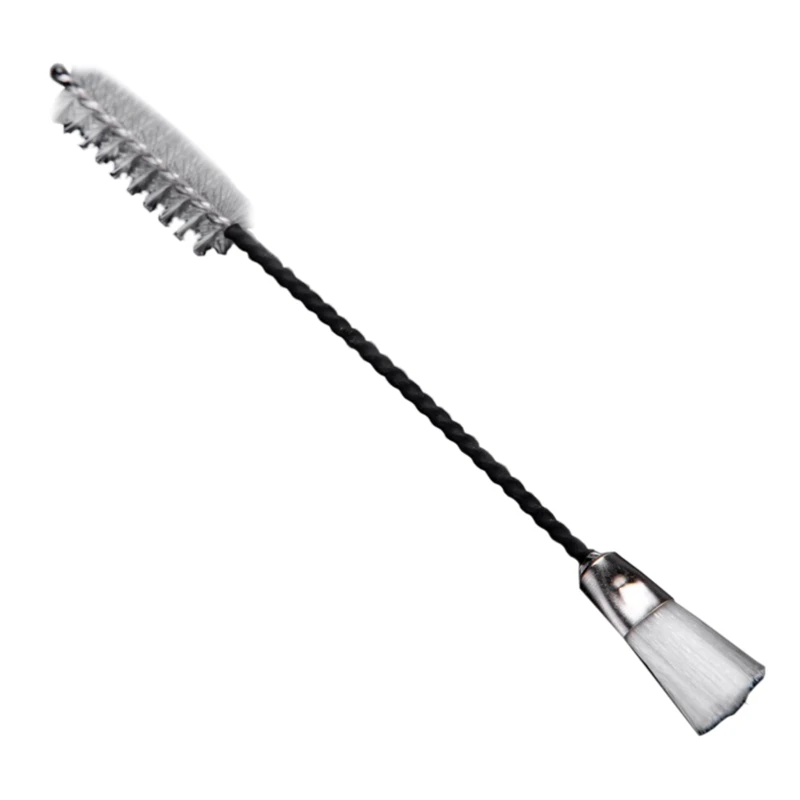 

AU42 -Soft Cleaning Brush Sound Hole Cleaner with Double-ended for Sax Clarinet Oboe Flute Wind Instrument