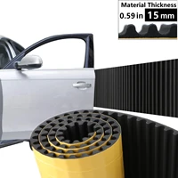 20020cm thick rubber protect garage wall protector foam protection car door wall protect buffer guard waterproof wavy wall mat