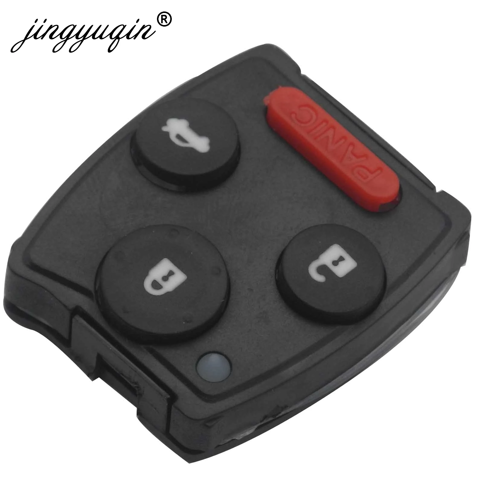 Фото Jingyuqin 10 шт. дистанционный Автомобильный ключ оболочки для Honda Accord Civic CRV Pilot Insight 2 2 + 1 3 + 1 4 кнопки Pad Fob чехол для ключей авто №2