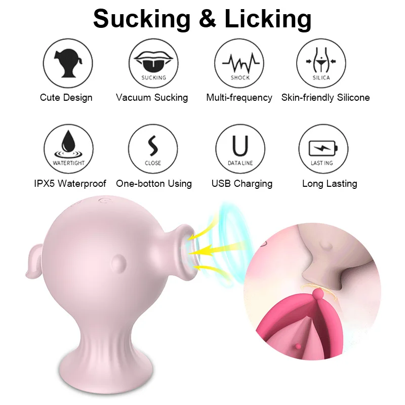Всасывающий вибратор для женщин присоска массажа оральный клитор секс-вибратор