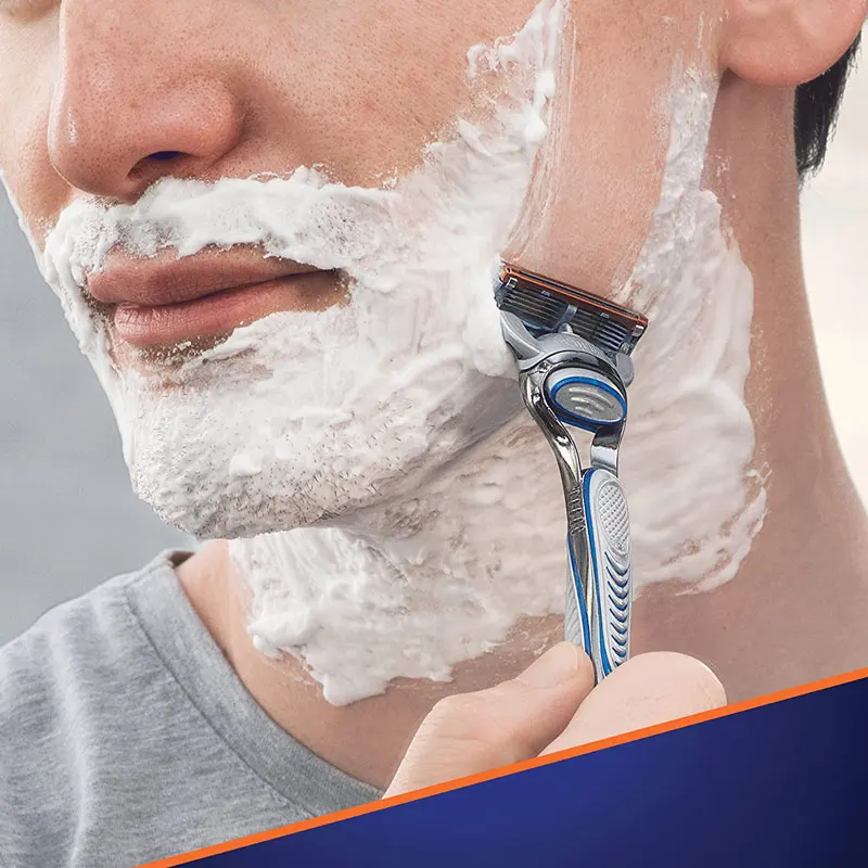 Бритва Gillette Fusion 5 для мужчин оригинальная ручная бритва кассеты с прямыми