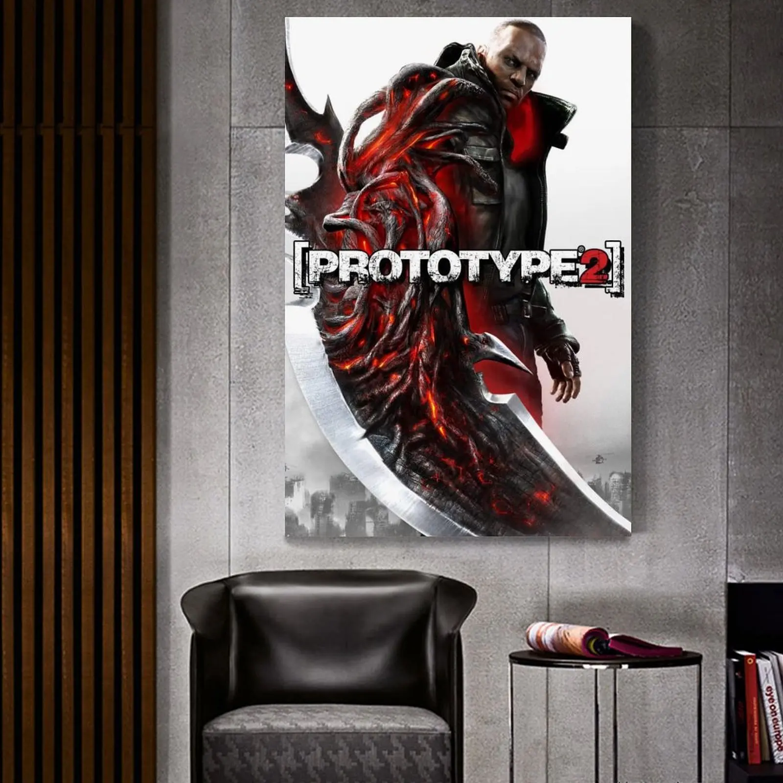 Прототип 2 экшн-видеоигра плакат декоративной живописи холст настенное