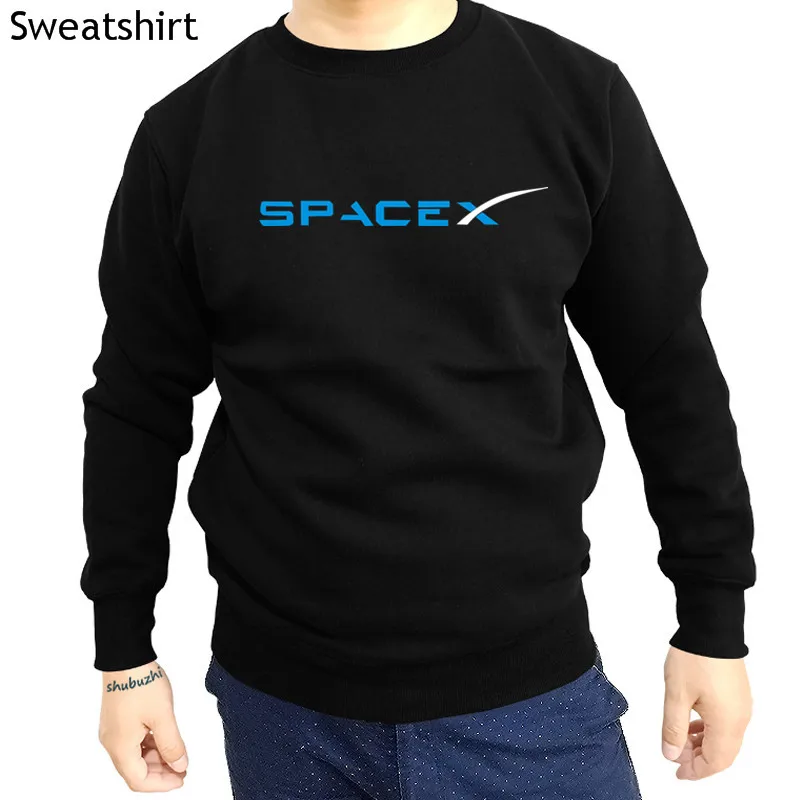 Новые мужские толстовки SPACEX SPACE X SPACE-X ELON MUSK FAN SPACE SCIENCE худи с логотипами FALCON модная Толстовка Забавные топы sbz4464