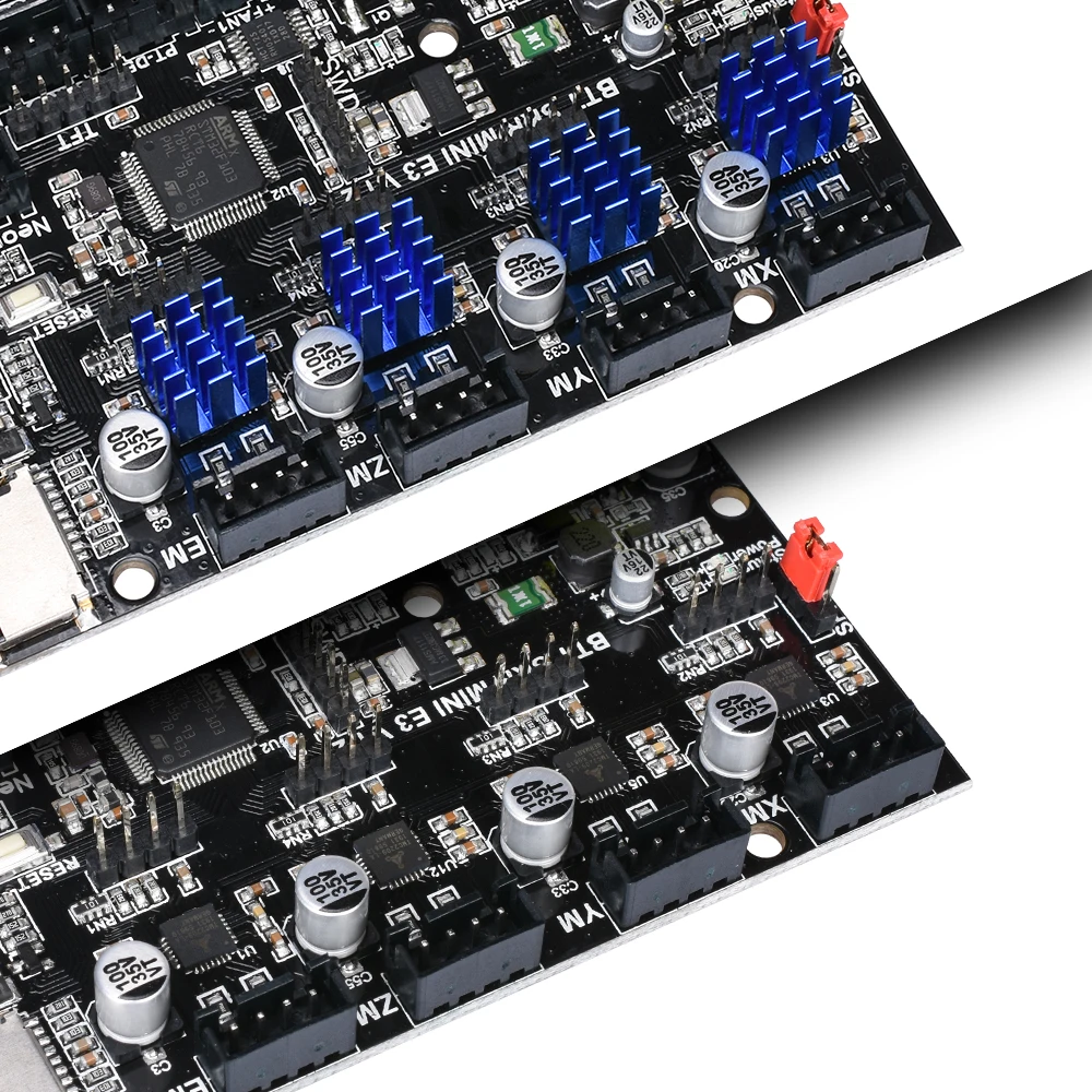 Материнская плата BIGTREETECH SKR MINI E3 V1.2 драйвер TMC2209 UART детали для 3D принтера DIP