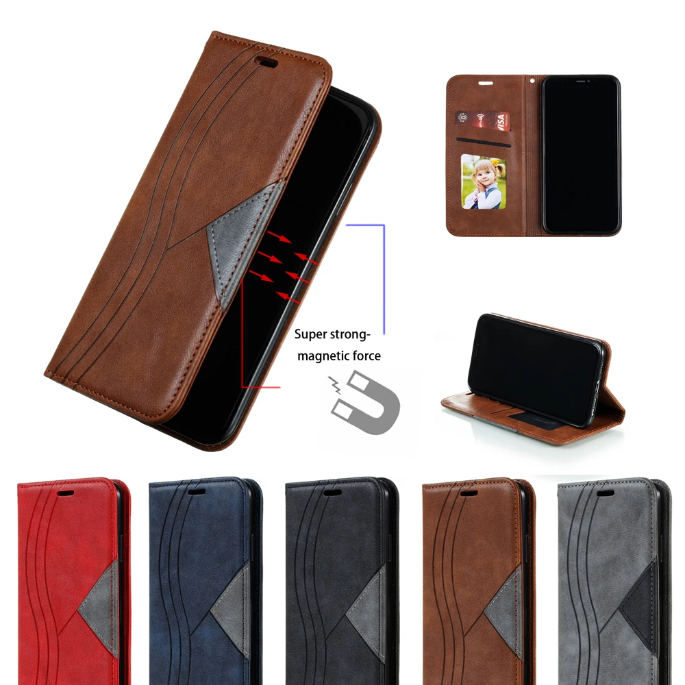 Для samsung Galaxy Note8 Note9 Note10 Plus Pro 5G M10 чехол Магнитный кожаный флип кошелек подставка