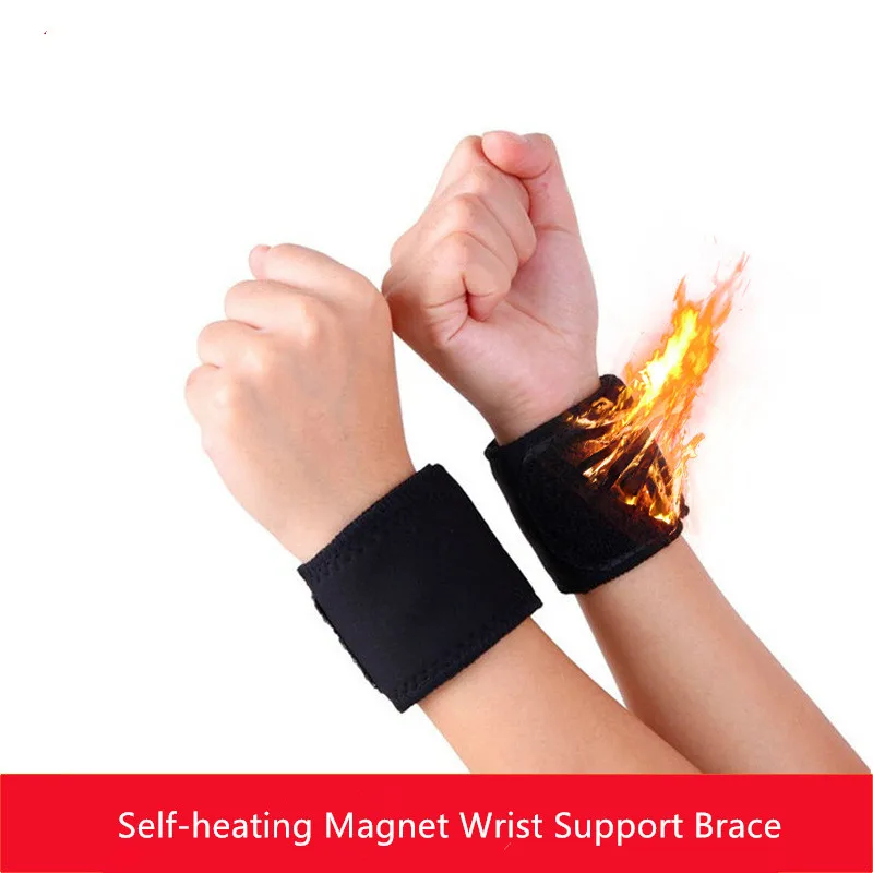 1 шт. самонагревающийся Магнитный фиксатор на запястье защита для мужчин зимний