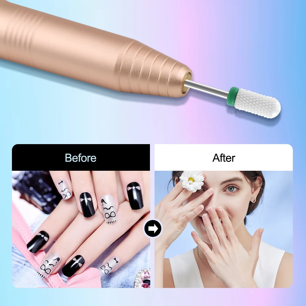 Электрическая фреза для маникюра и педикюра керамическая вращающаяся ногтей