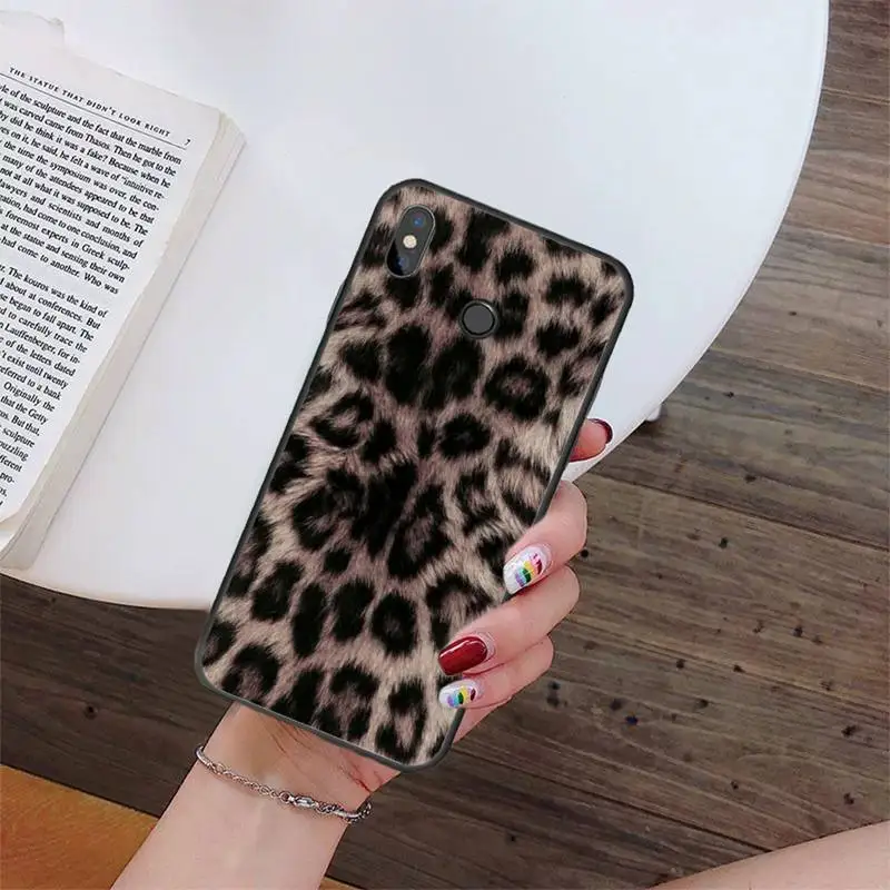 

Leopard Phone Case For Xiaomi Redmi Note7 8 9 Note8T 9T 8Pro 9S Note10 Redmi 8A X3 9C