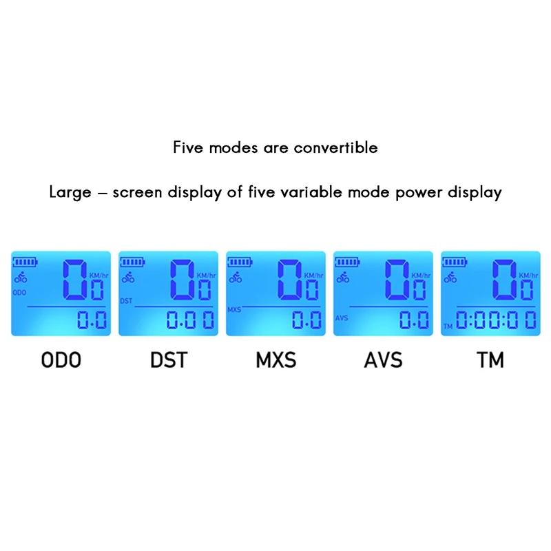 

Bicycle Front Light with Stopwatch Bicycle Headlight with Horn Wireless Stopwatch Multifunctional Bike Headlight 1200Ma