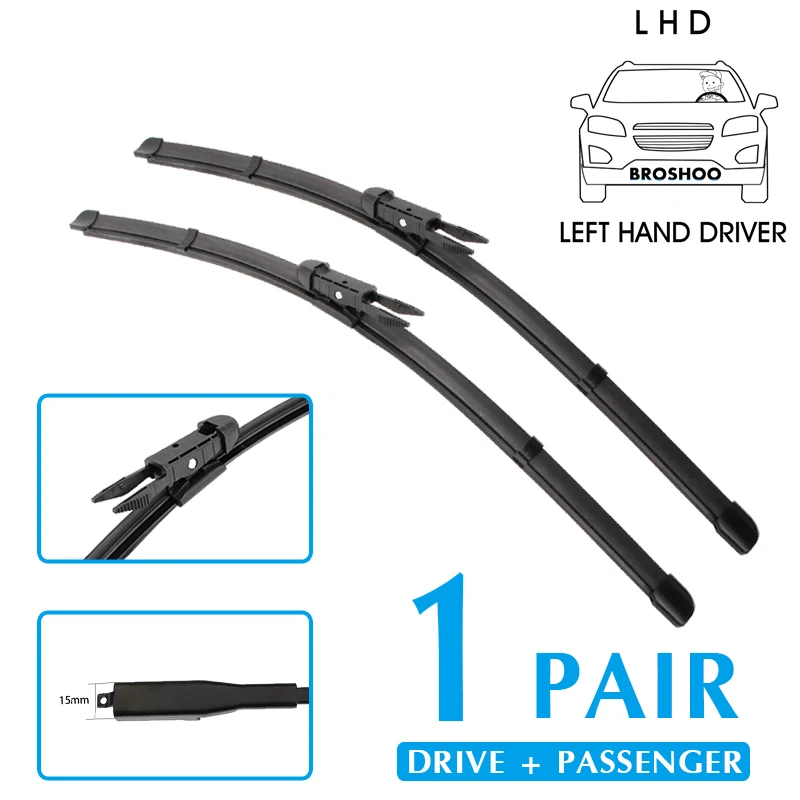 

Автомобильный стеклоочиститель для BMW 3 серии F30 24 "+ 19" 2012-2017 Авто дворники для лобового стекла мытье окна подходит для защелки Tab Arm