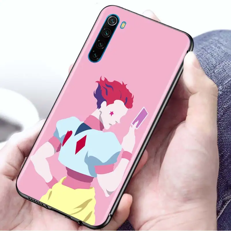 Чехол для Xiaomi Redmi Note 9S 8T 8 9 9A 9C 7 K30 Pro Zoom 8A 7A 6 черный силиконовый чехол