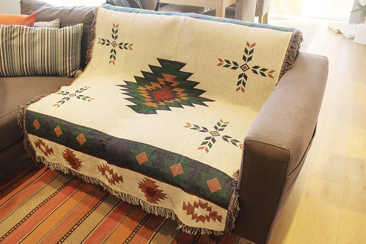 

Soft Warm Tenager Student Bedspread Blankets for Infant Knitting plaid Lounger Comforter Quilt