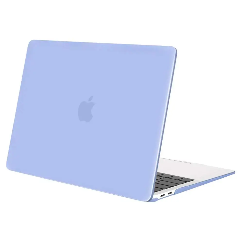 Serenity Blue MOSISO Кристальный чехол для Macbook Air 13 дюймов A1932 ноутбук пластиковая крышка корпус Mac Air Pro 13 A1706 A1708 A1989 A2159 - Цвет: Serenity Blue