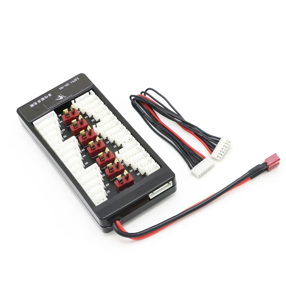 Мульти 2S-6S Lipo параллельная сбалансированная плата для зарядки XT60 Разъем RC