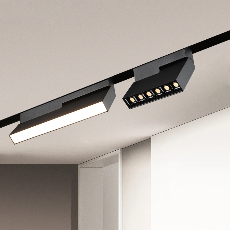 Светильник светодиодный потолочный с магнитной направляющей 6/12 Вт|Рельсовый