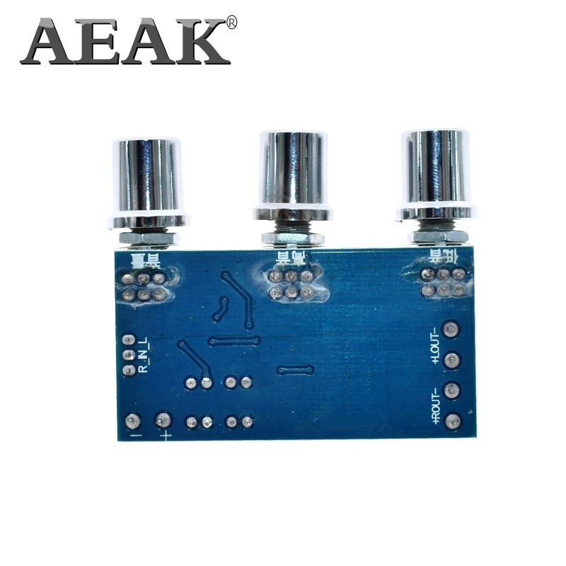 AEAK DC 12 В 24 в 80 Вт x 2 двухканальный цифровой аудио TPA3116 D2 регулятор высоких басов