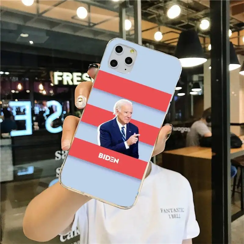 Чехол для телефона HOTCASHOP 2020 JOE BIDEN iphone 12 pro max mini 11 XS MAX 8 7 6 6S Plus X 5S SE XR - купить по