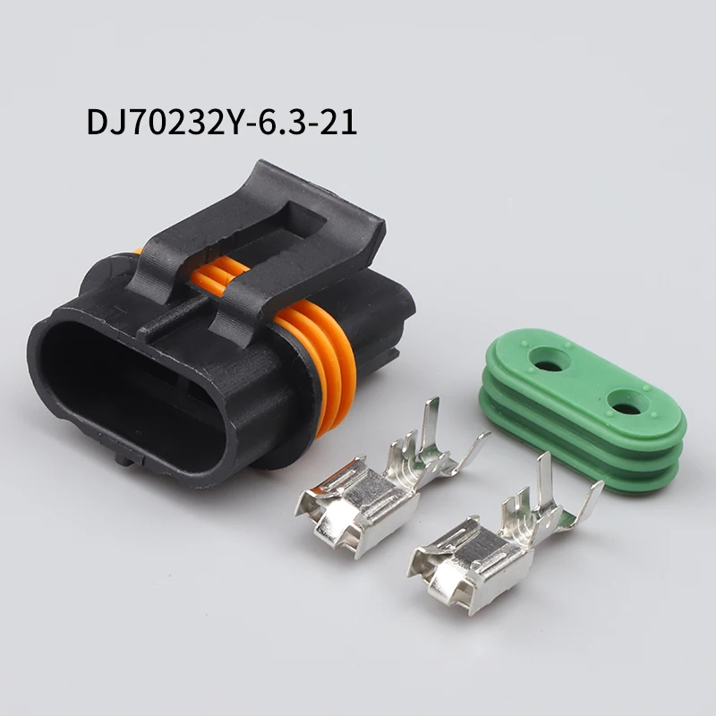 10/20 комплектов 2-контактные герметичные разъемы Delphi папа мама для встроенного