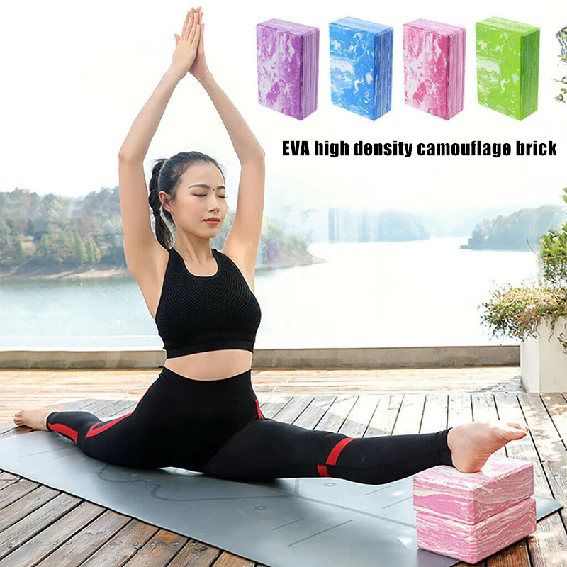 

Colorful Yoga Blocks EVA Foam Fitness Brick for Sports Pilates Gym Exercise Stretching Health99