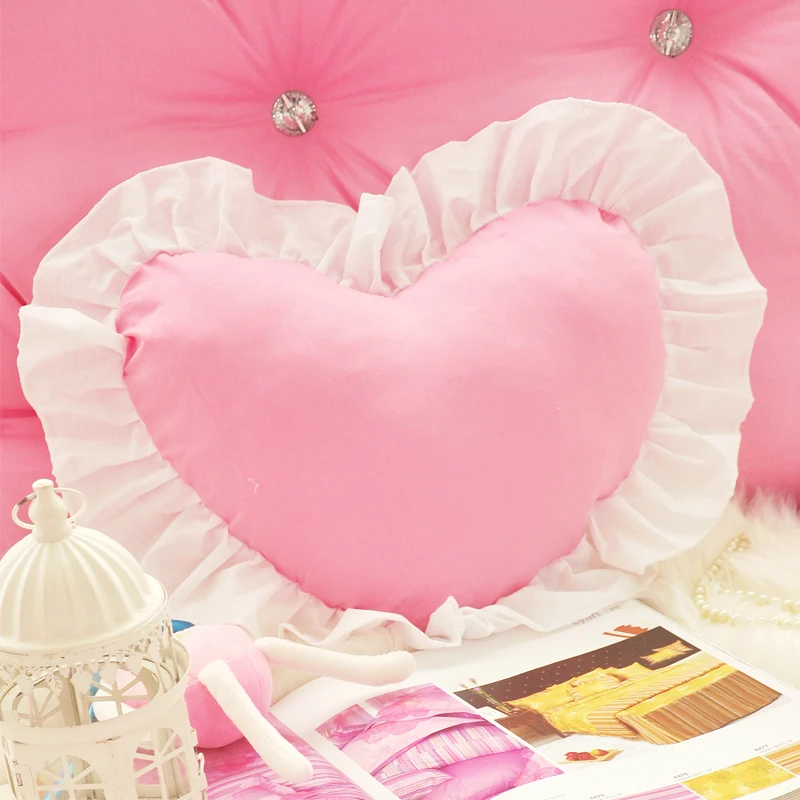 

Modern korean 100% cotton bed set pink princess kids girls bedding set twin queen king size duvet cover bed skirt set pillowcase