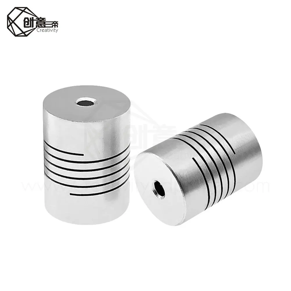 5 Pcs a lot Coupling Flexible OD 19x25mm 5x/5/6/8/10mm 3d part CNC Motor Jaw Shaft Coupler 5mm To 8mm wholesale | Компьютеры и офис