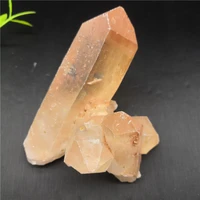 240g natural stone red crystal quartz crystal cluster energy ornaments white quartz cluster crystal mineral specimen