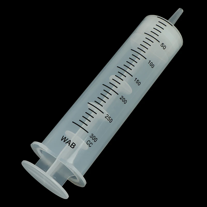 300ml Plastic Syringe Reusable Large Capacity Measuring Injection | Обустройство дома