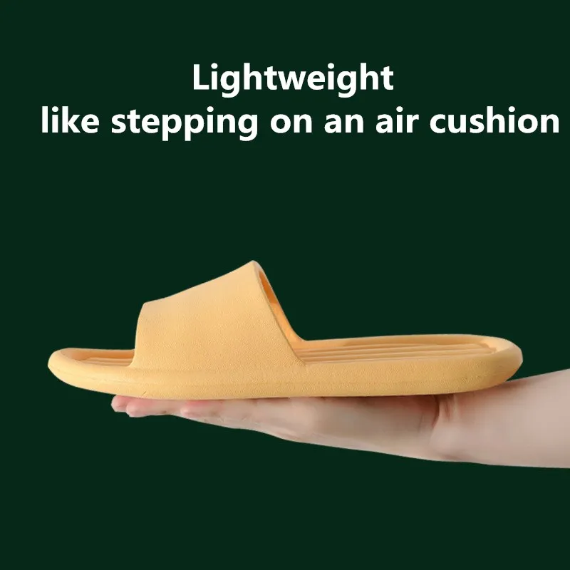 

Men's and Women's Slippers Indoor Bathroom Non-slip Slippers Light Massage Slippers Four Seasons Sandals Deodorant Beach