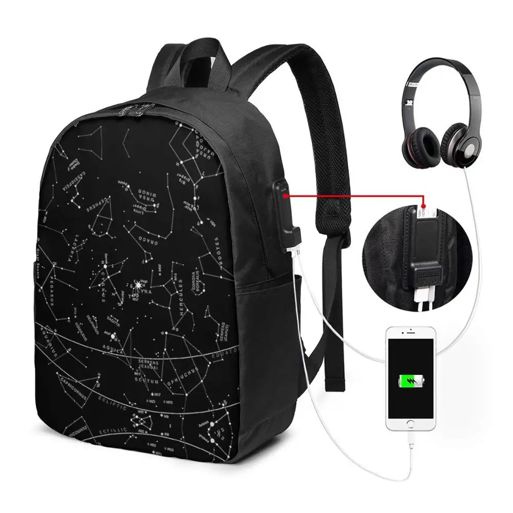 

Star Backpack Star Backpacks Pattern High quality Bag Men's - Women's Multi Function University Trending Bags
