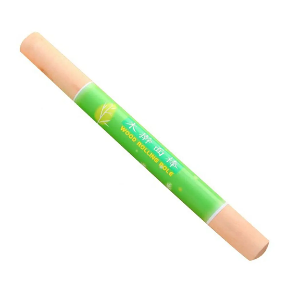 

Rolling Pin Solid Wood Dough Stick Wood Kitchen Tools Axle Rolling Stick Dumpling Skin Baking Cake Tool